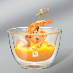 Tapas Set 3-tlg, Transparent, Borosilikatglas