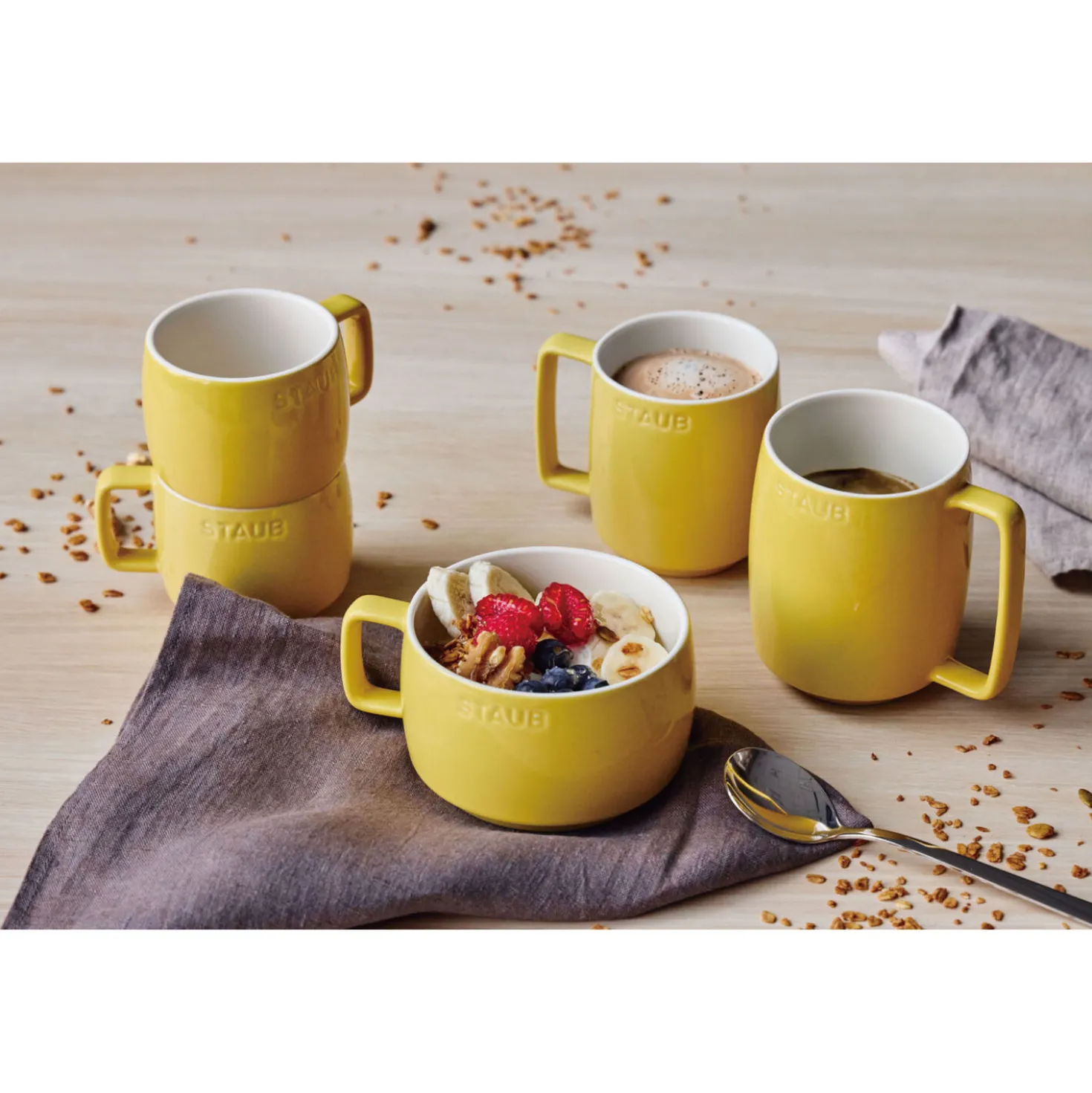 Tasse 350 ml, Citron, Keramik