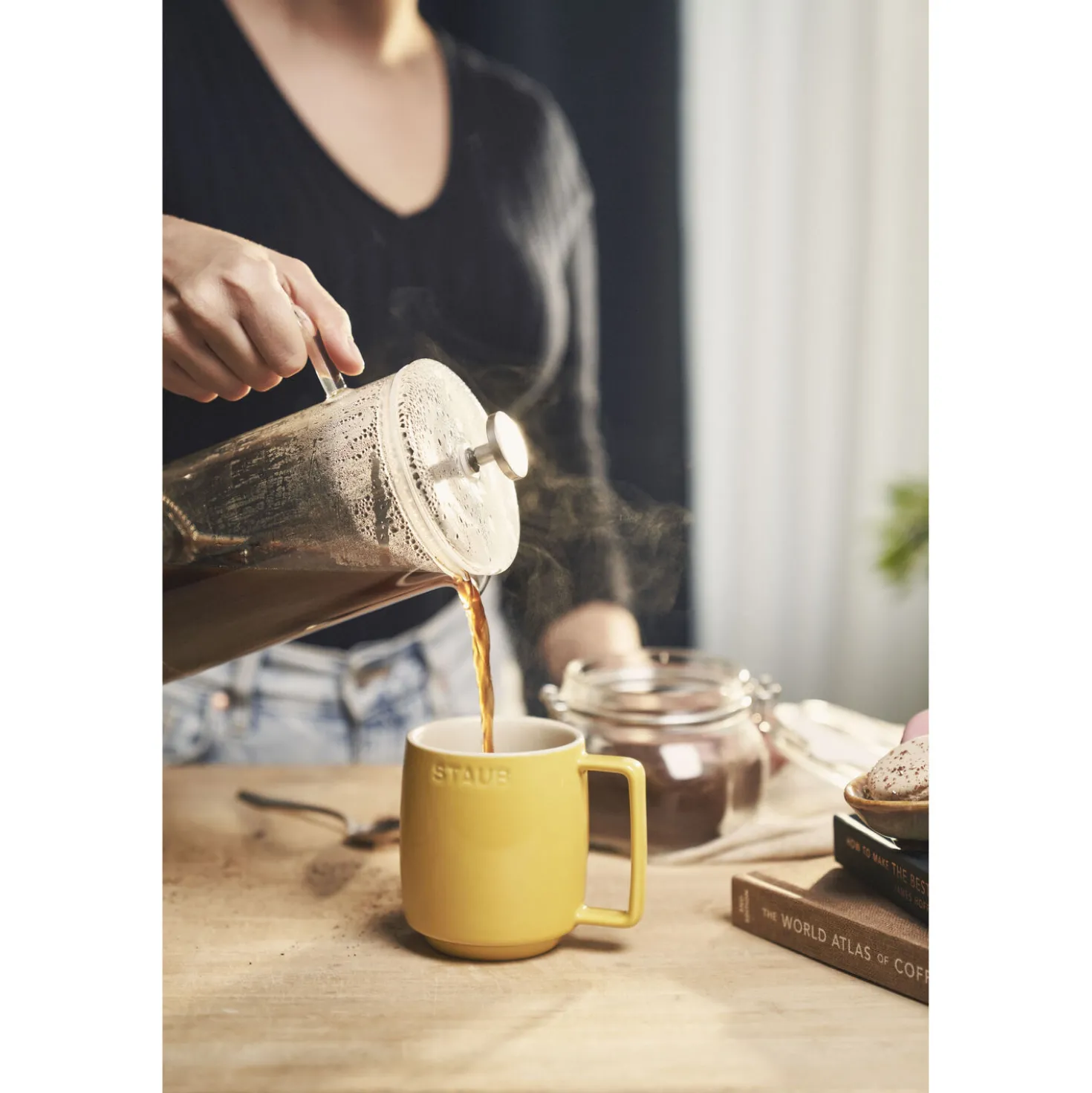 Tasse 350 ml, Citron, Keramik