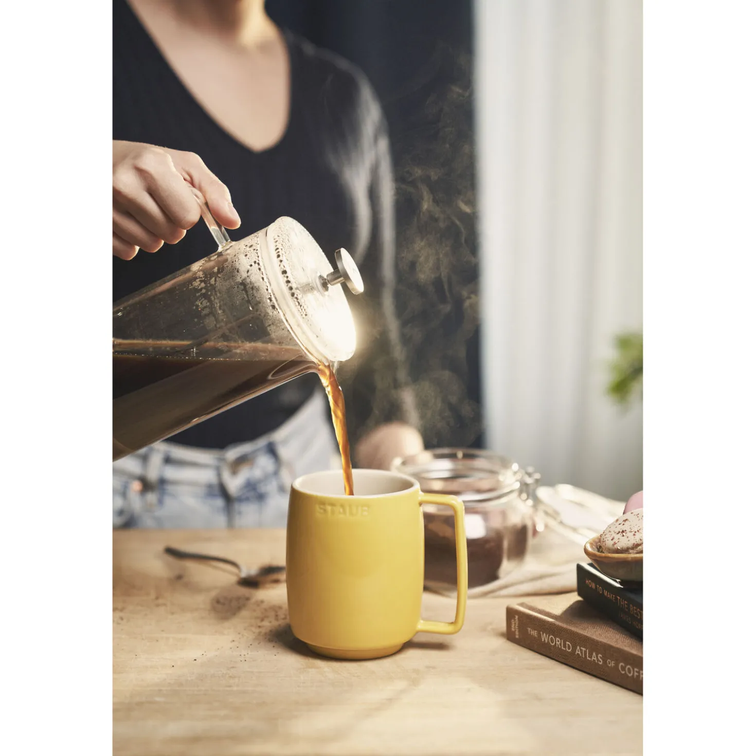 Tasse 475 ml, Citron, Keramik