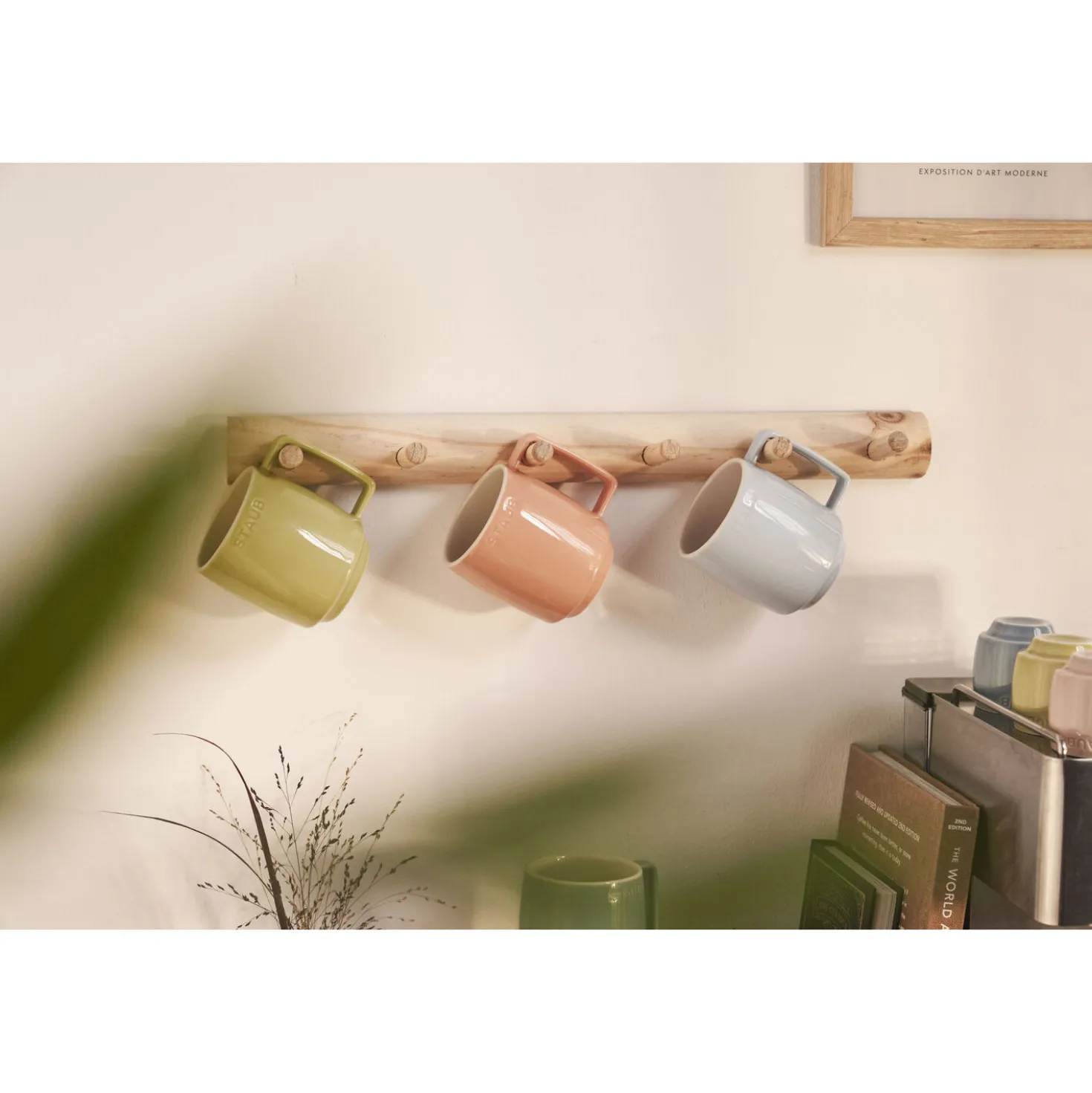 Tassenset Macaron 350 ml / 6-tlg