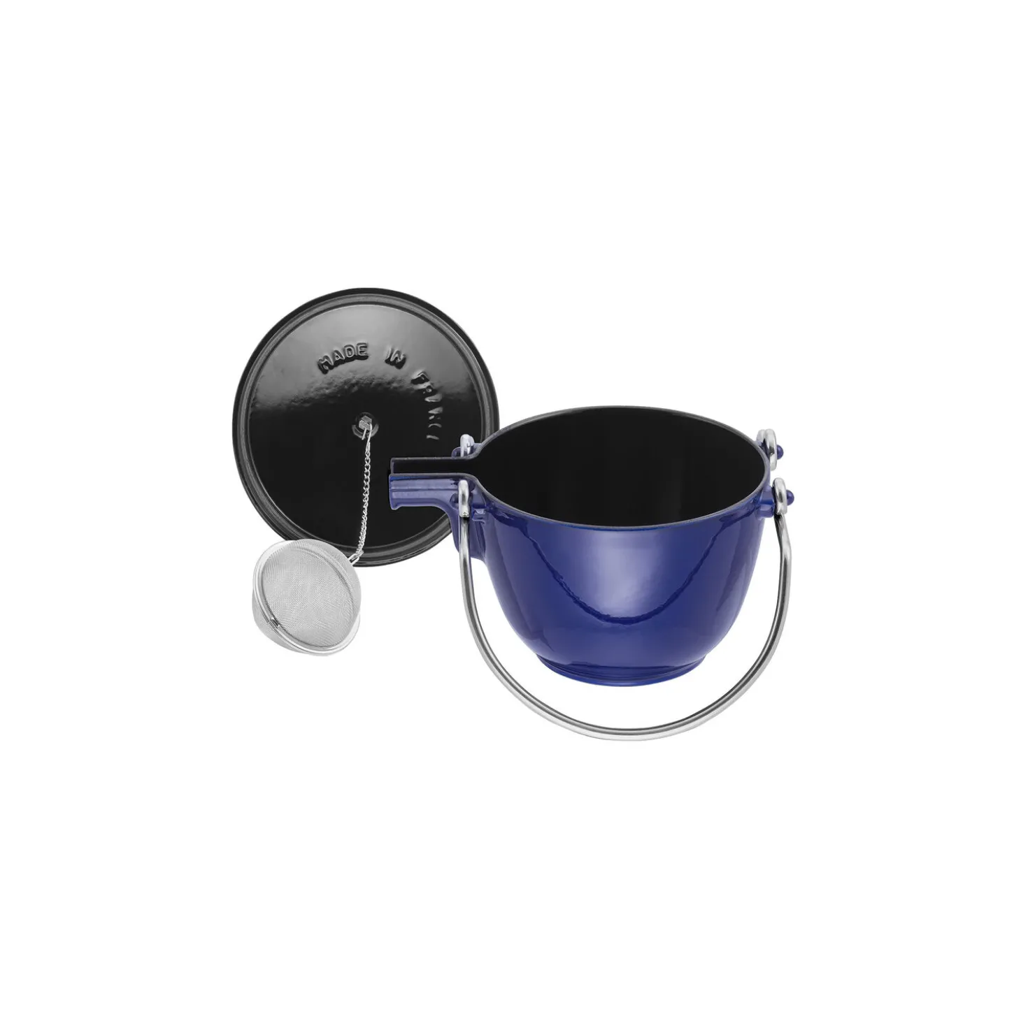 Teekanne 1,1 l, Dunkelblau