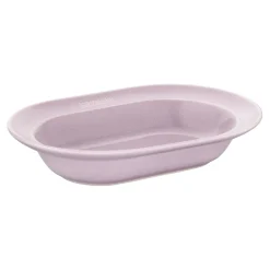 Teller 25 cm, oval, Kirschblüte, Keramik