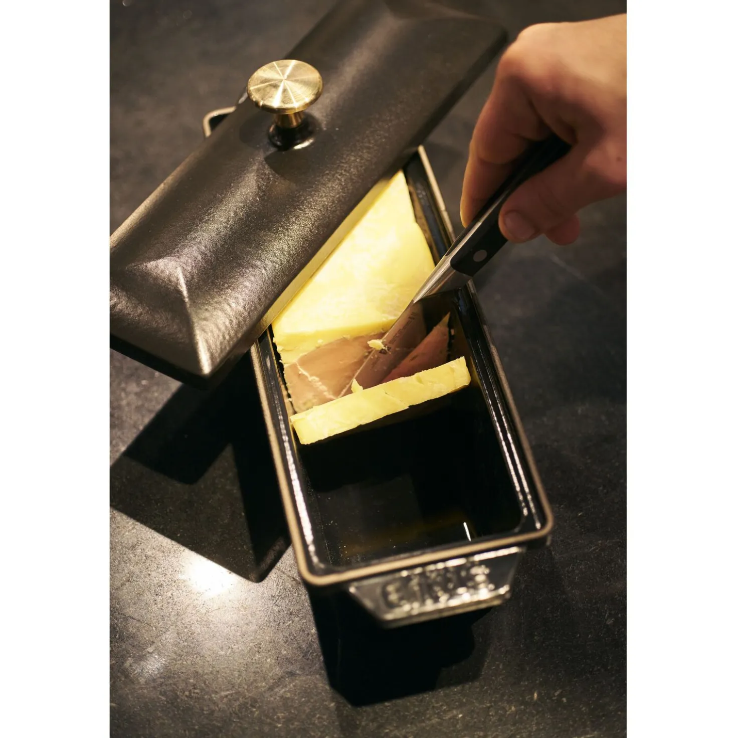 Terrine 30 x 11 cm, Gusseisen