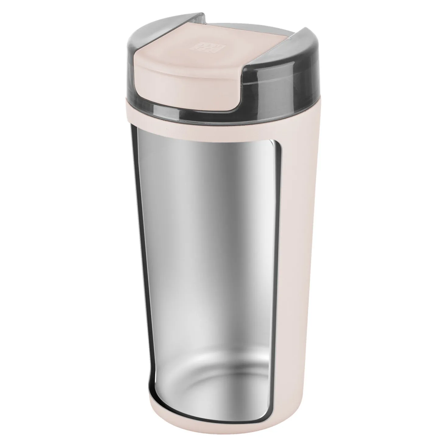 Thermobecher, 480 ml, Edelstahl, Pink