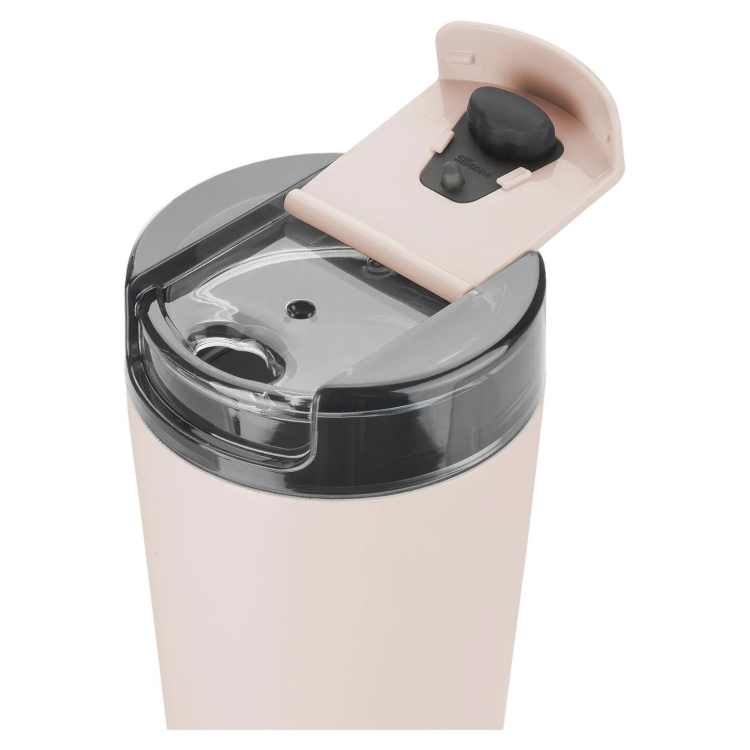Thermobecher, 480 ml, Edelstahl, Pink