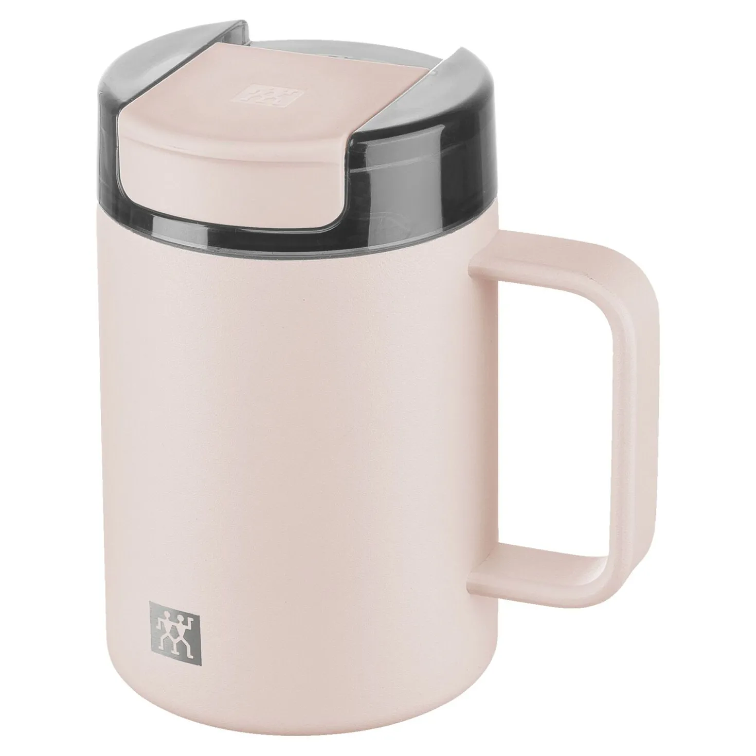 Thermobecher, 380 ml, Edelstahl, Pink