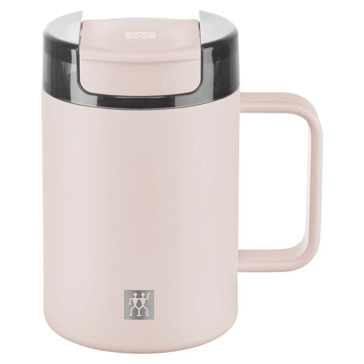 Thermobecher, 380 ml, Edelstahl, Pink
