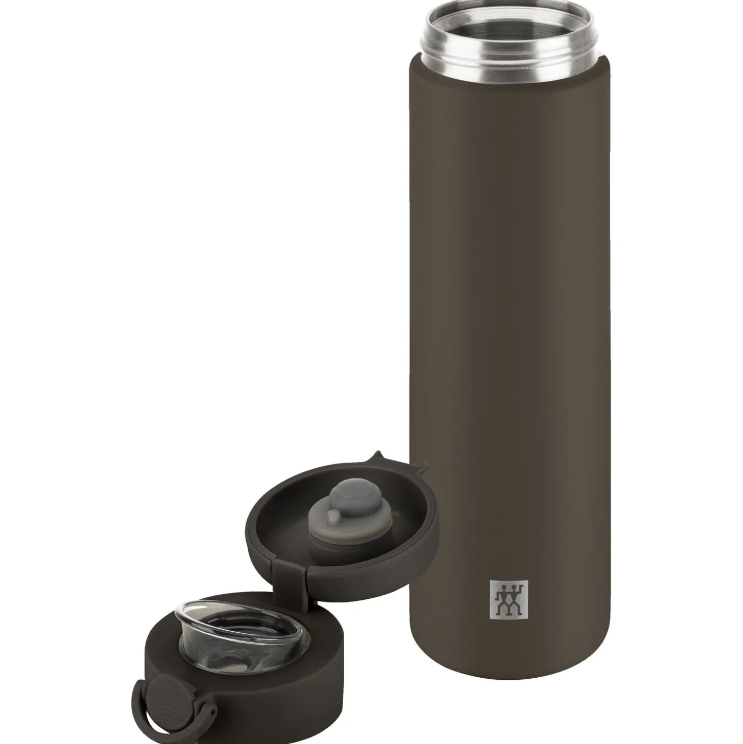Thermoflasche, 500 ml, Edelstahl, Chocolate