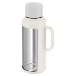 Thermokanne, 1,2 l, Edelstahl, Cream
