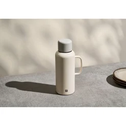 Thermokanne, 1,2 l, Edelstahl, Cream