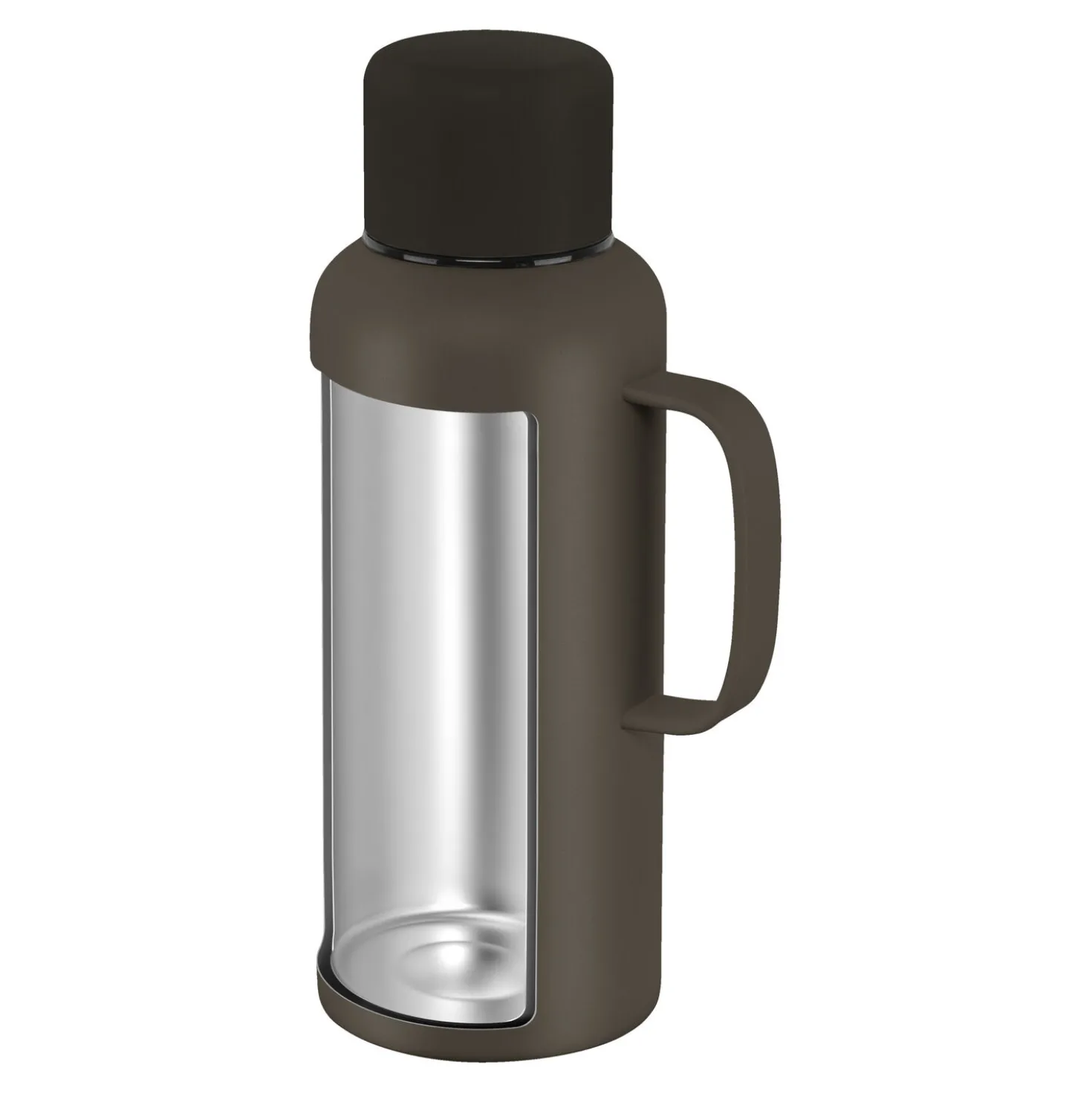 Thermokanne, 1,2 l, Edelstahl, Chocolate