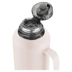 Thermokanne, 1,2 l, Edelstahl, Pink