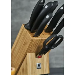 8-tlg, Messerblockset, Natur