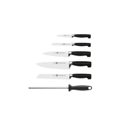7-tlg, Messerblockset, Natur