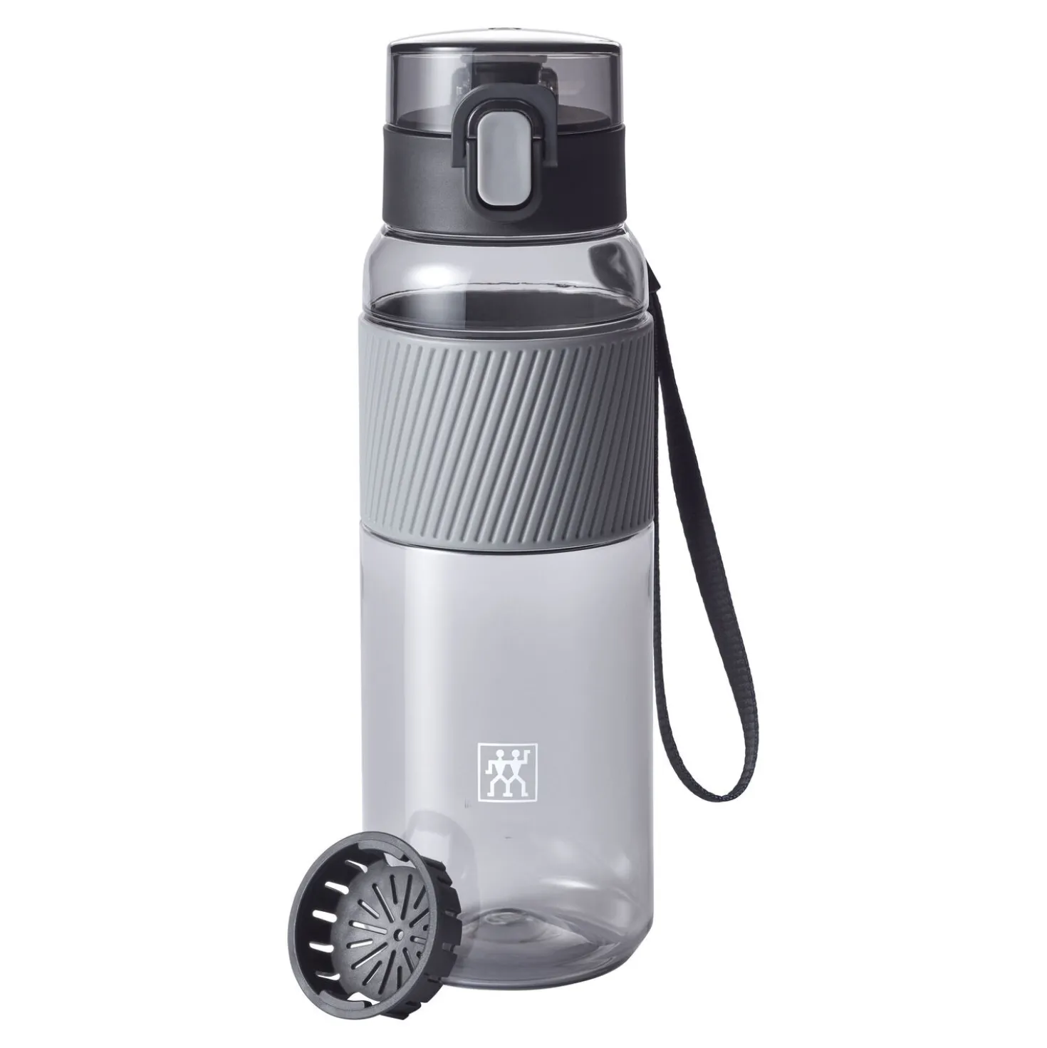 Trinkflasche, 680 ml, Tritan, Grau