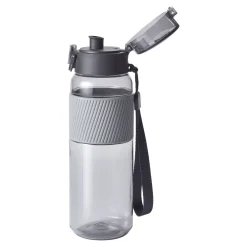Trinkflasche, 680 ml, Tritan, Grau