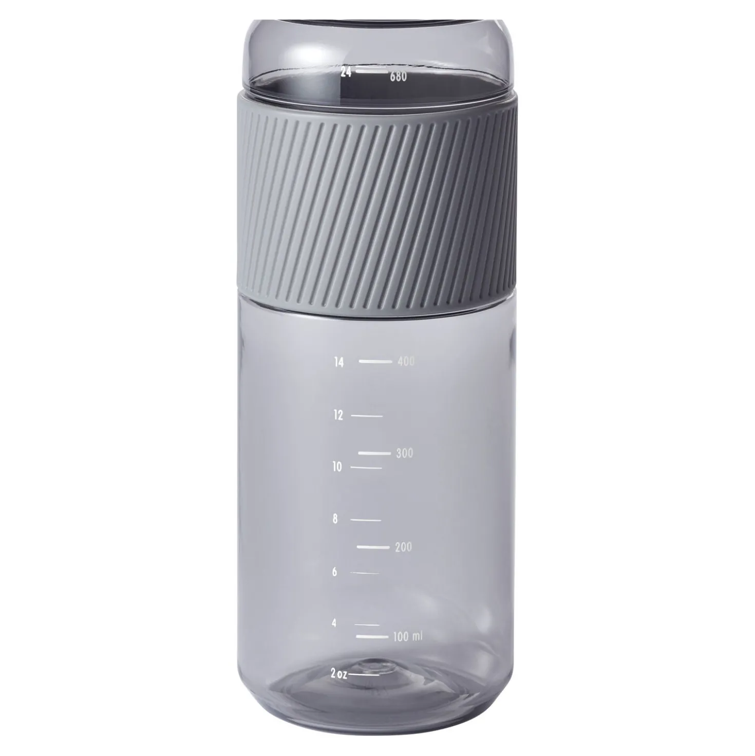 Trinkflasche, 680 ml, Tritan, Grau