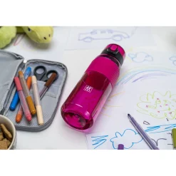 Trinkflasche, 680 ml, Tritan, Pink
