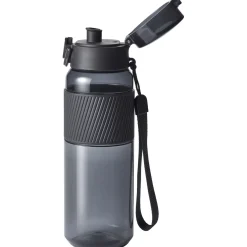 Trinkflasche, 680 ml, Tritan, Schwarz