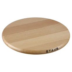 Untersetzer magnetisch 23 cm, rund, Buche