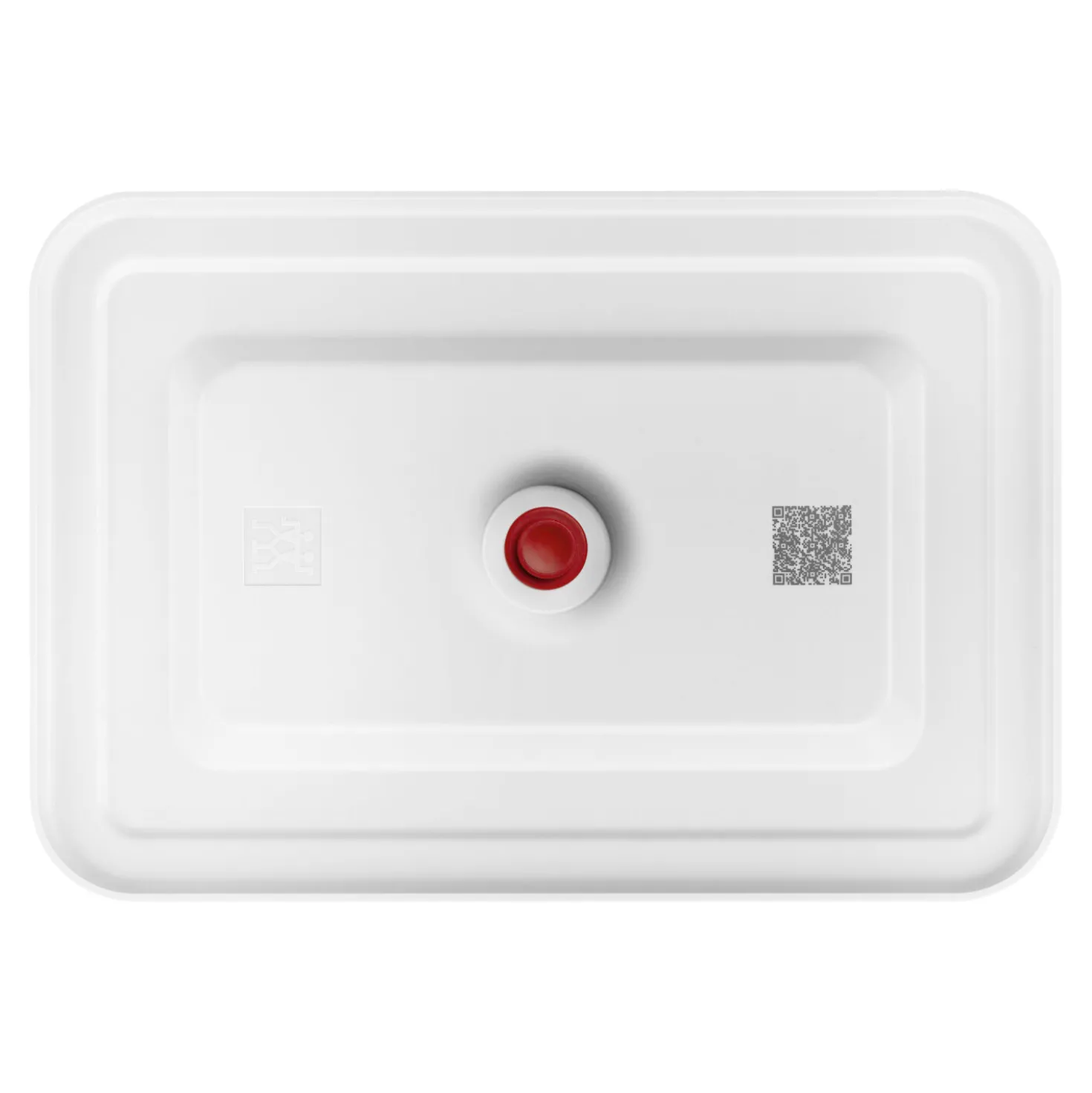 Vakuum Auflaufform, Glas, Rot