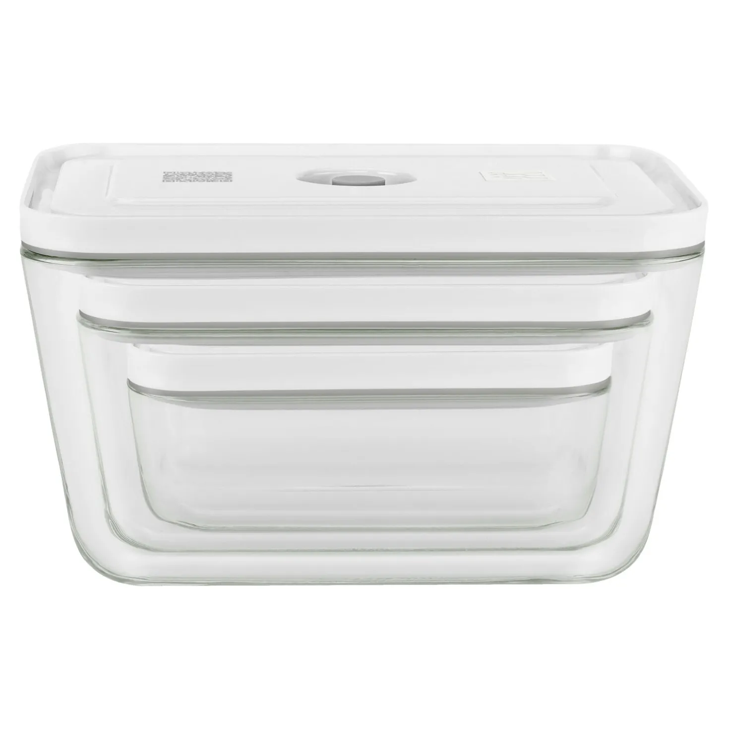 Vakuum Boxset, S/M/L / 3-tlg, Glas, Grau