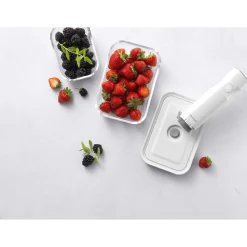 Vakuum Boxset, S/M/L / 3-tlg, Glas, Grau