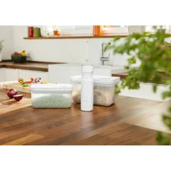 Vakuum Boxset, S/M/L / 3-tlg, Kunststoff, Semitransparent-Grau