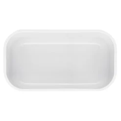 Vakuum Lunchbox DINOS S, Weiß-grau