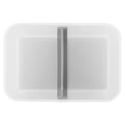 Vakuum Lunchbox L, Semitransparent-Grau