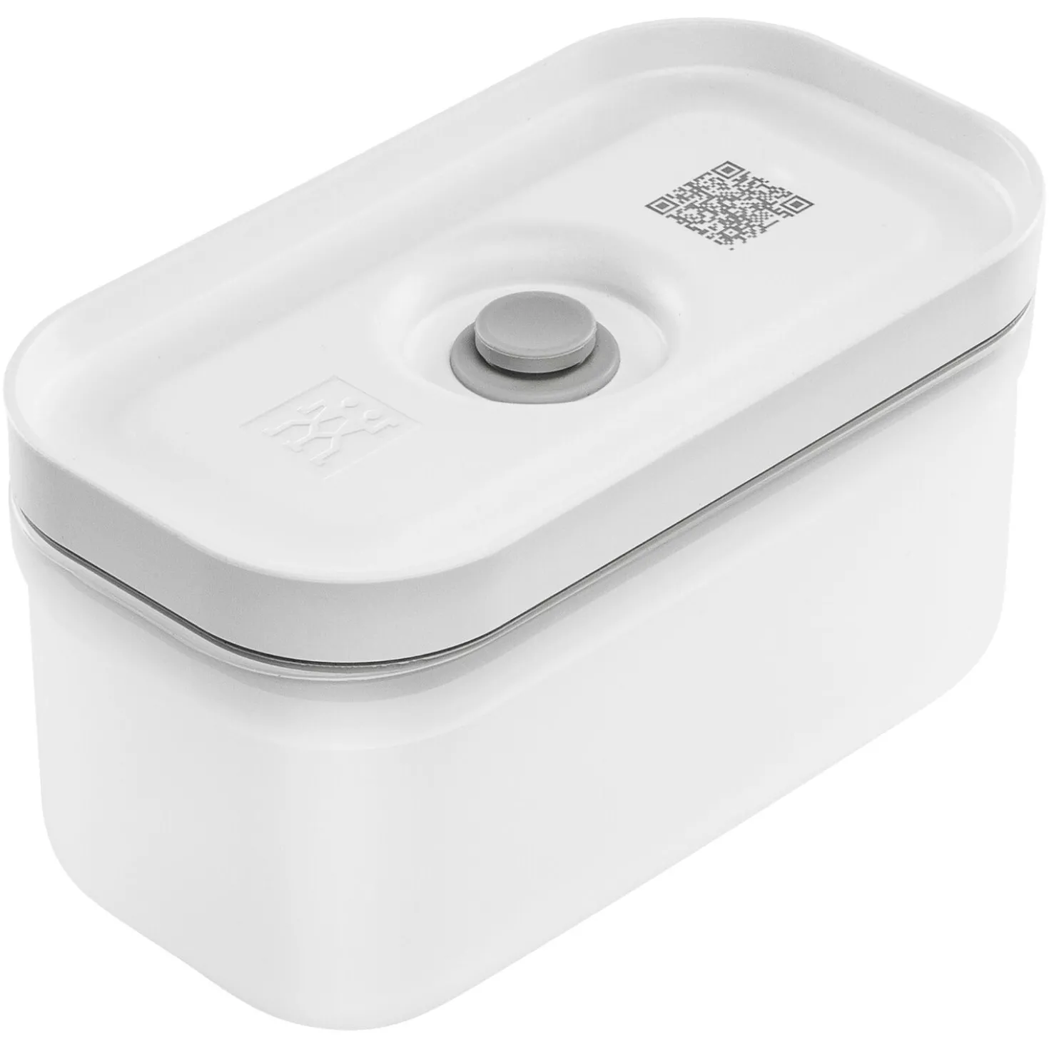 Vakuum Lunchbox S, Semitransparent-Grau
