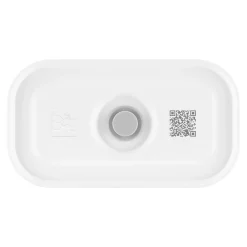 Vakuum Lunchbox S, Semitransparent-Grau