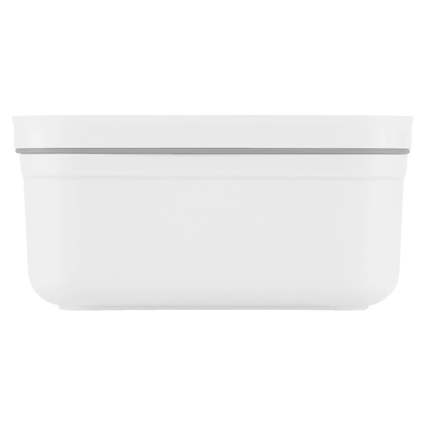 Vakuum Lunchbox S, Weiß-grau