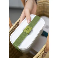 Vakuum Lunchbox S, Weiß-grau