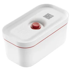 Vakuum Lunchbox S, Weiß-Rot
