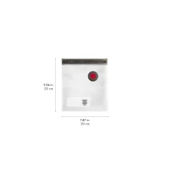 Vakuum Starter Set, Glas / M/L, 9-tlg, Transparent-Weiß