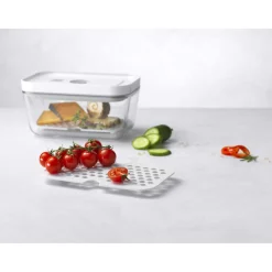 Vakuum Zubeh&ouml;rset Abtropfgitter für Glasboxen, M/L / 2-tlg