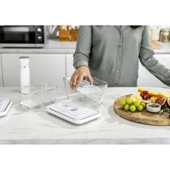 Vakuum Zubehörset Abtropfgitter für Glasboxen, M/L / 2-tlg