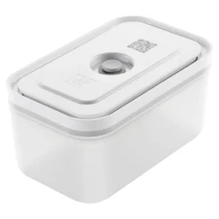 Vakuumbox & Pumpe Set, 6-tlg. / M, Grau/Weiß, Kunststoff