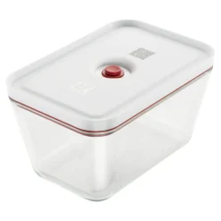 Vakuumbox L, Glas, Rot