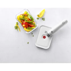 Vakuumbox M, Glas, Rot