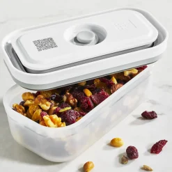 Vakuumbox S, Kunststoff, Semitransparent-Grau