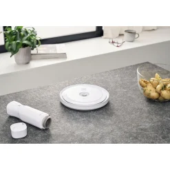 Vakuumschüssel Deckel M / 18 cm, Weiß
