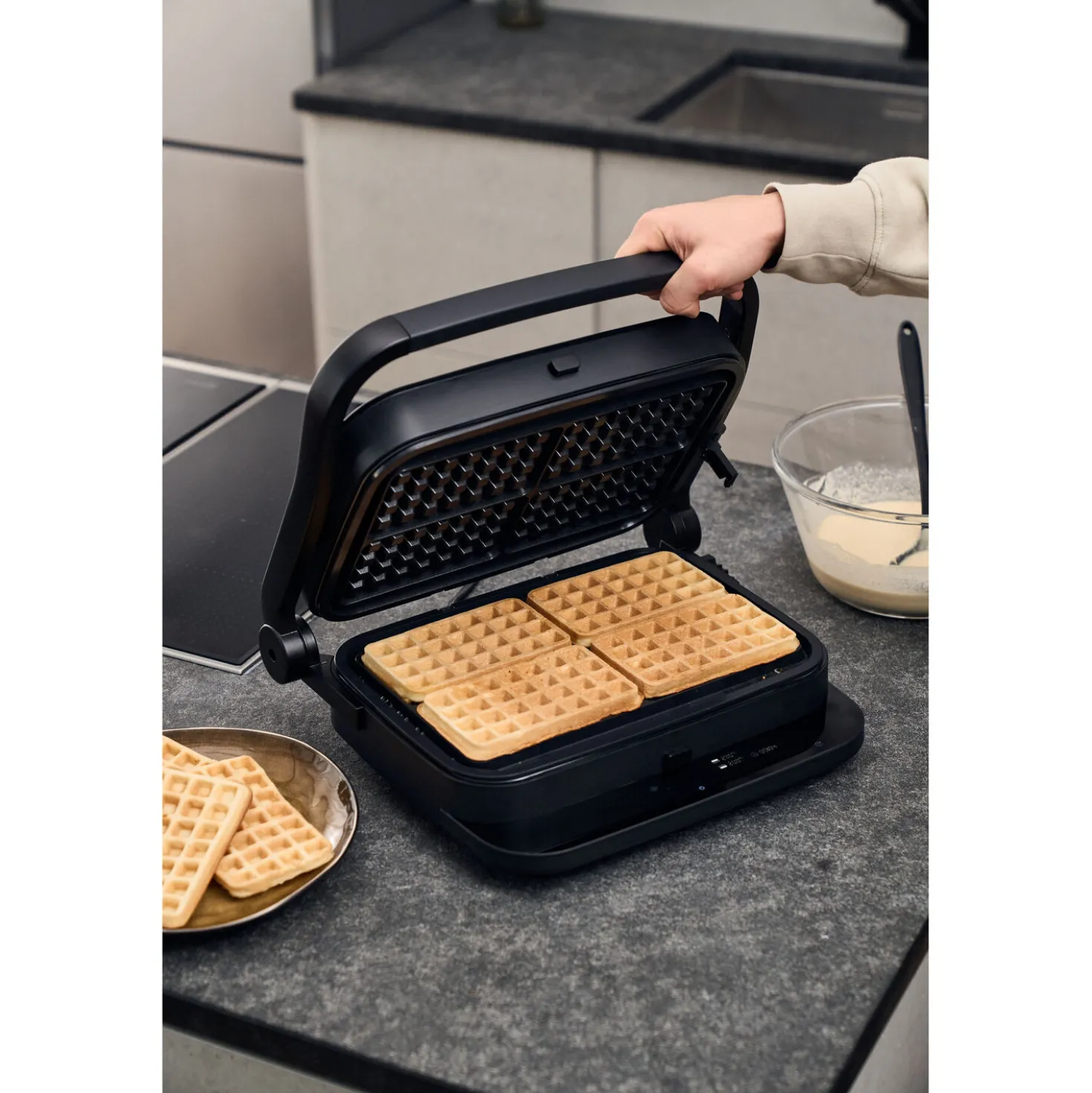 Waffelplatte