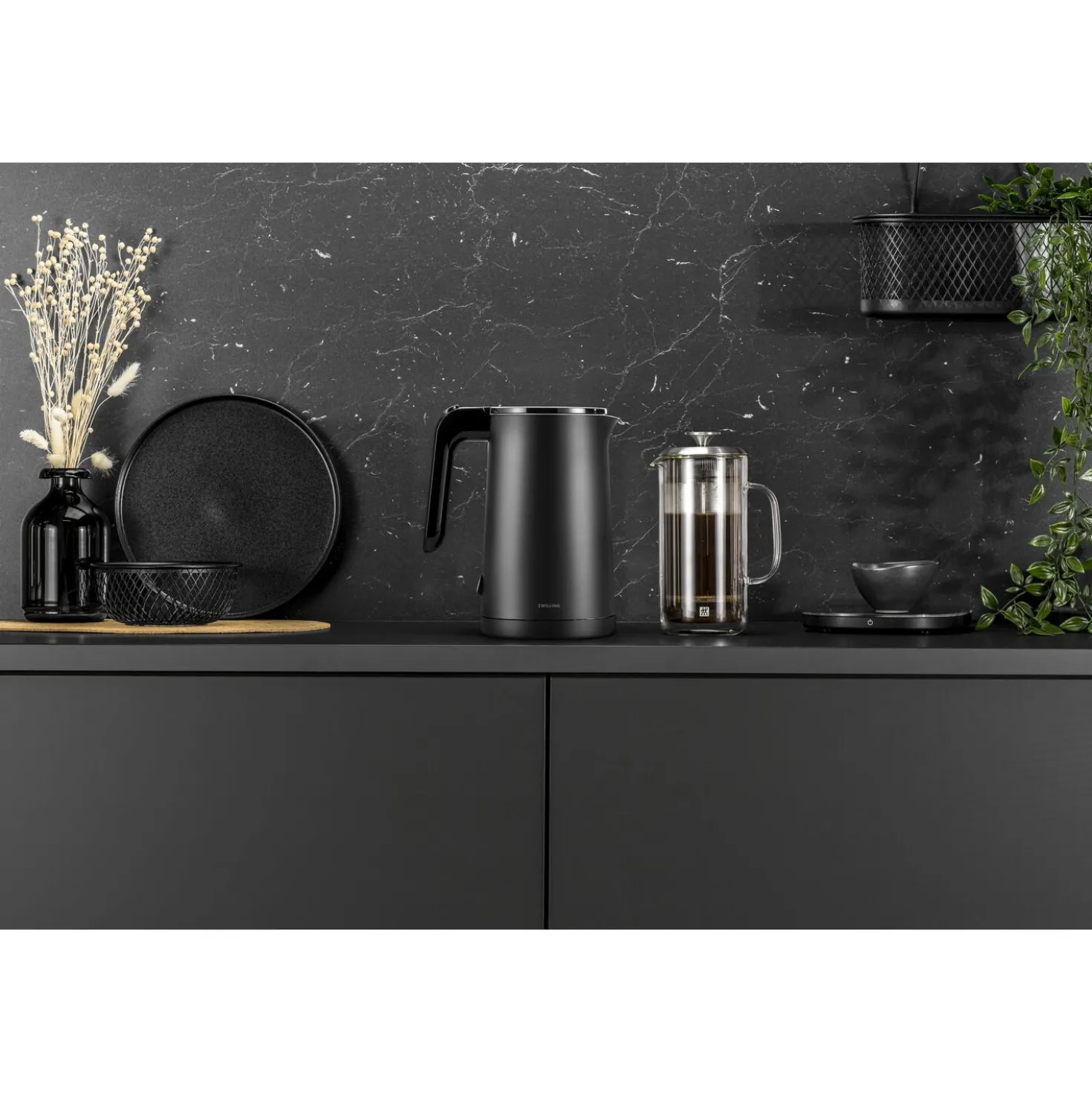 Wasserkocher, 1 l, Schwarz