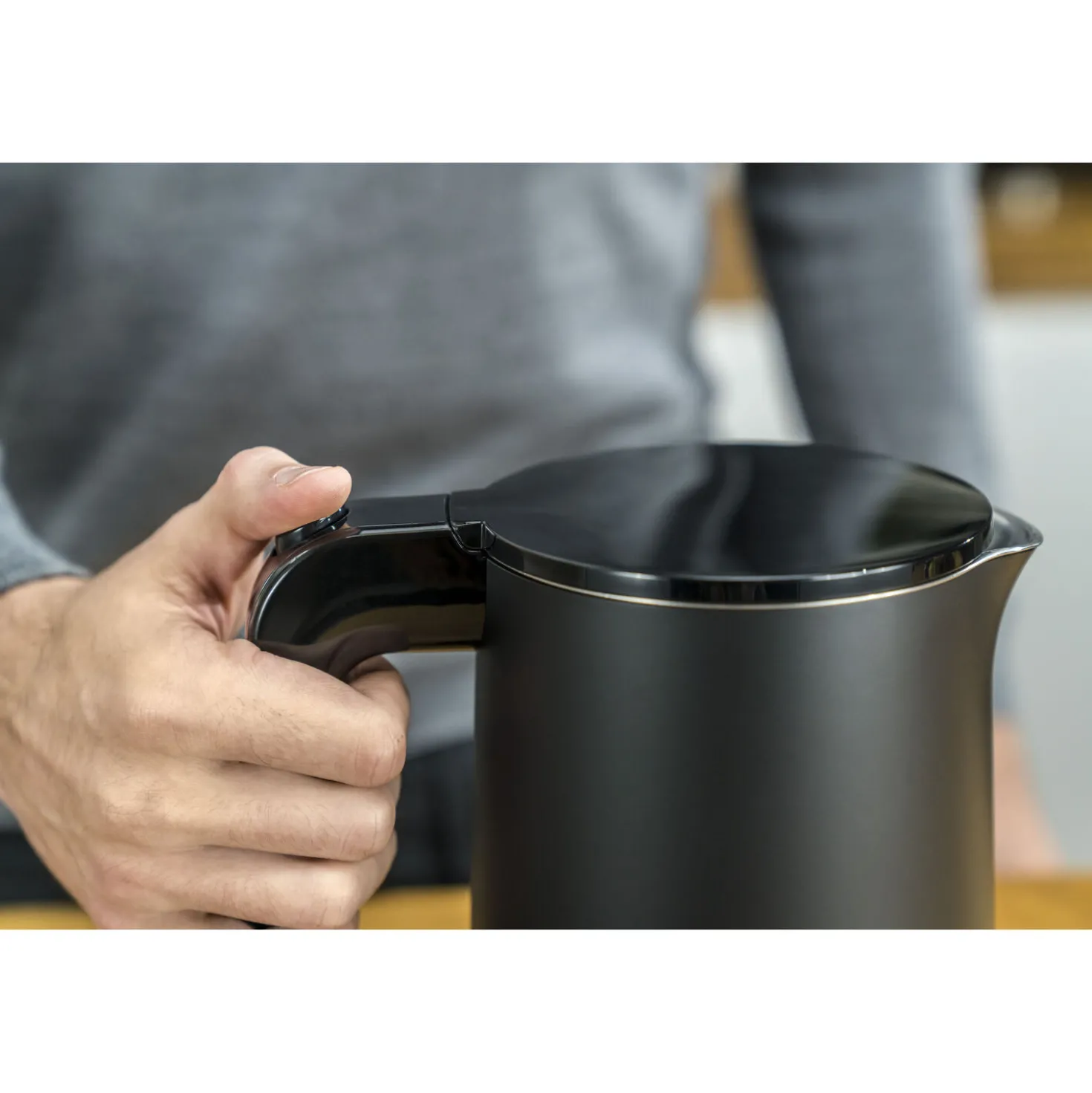 Wasserkocher, 1 l, Schwarz