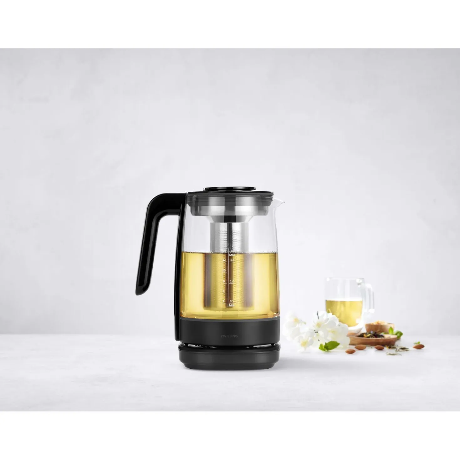Wasserkocher, 1,7 l, Schwarz