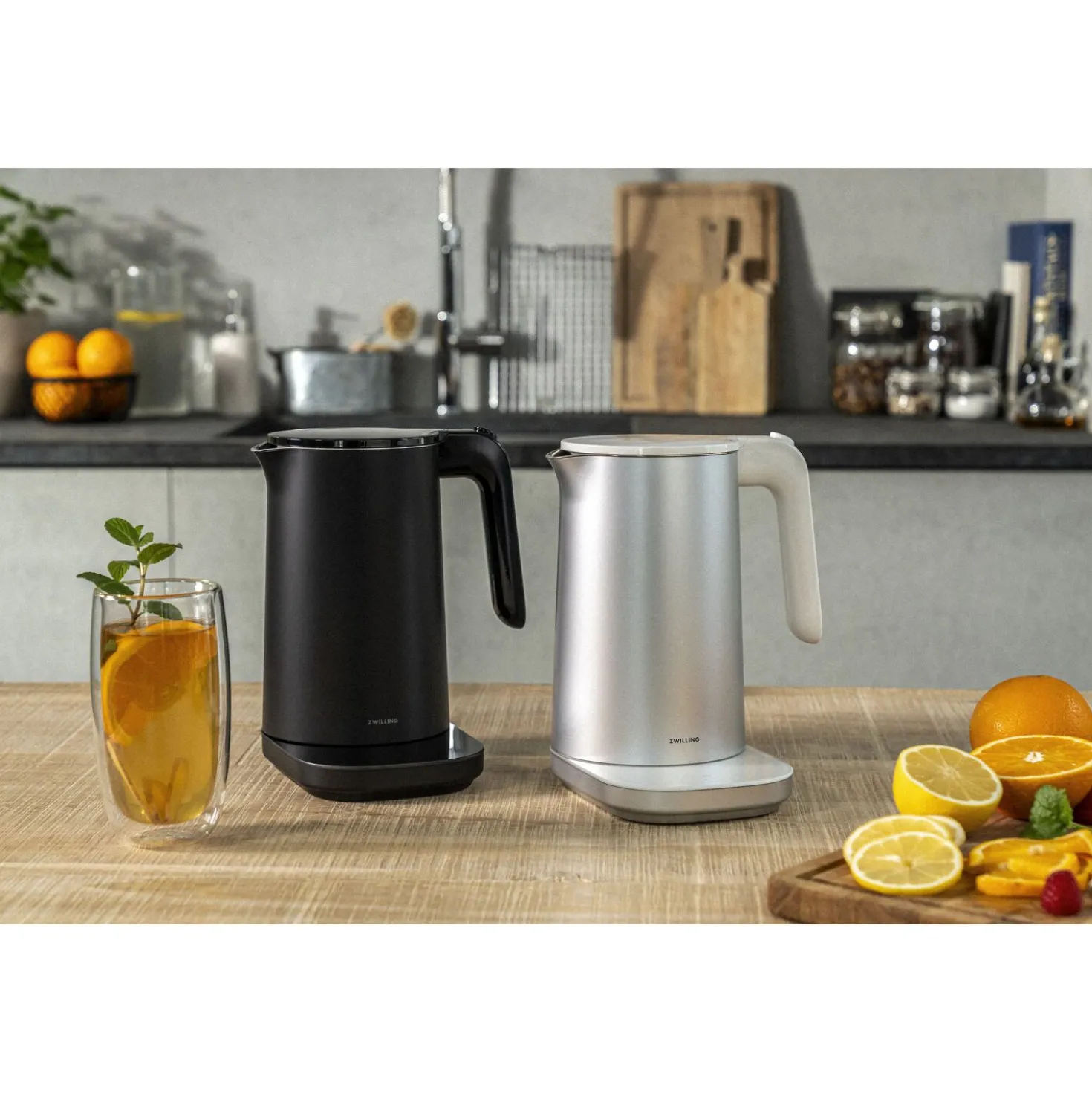 Wasserkocher Pro, 1 l, Schwarz