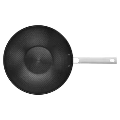 Wok 30 cm, 18/10 Edelstahl
